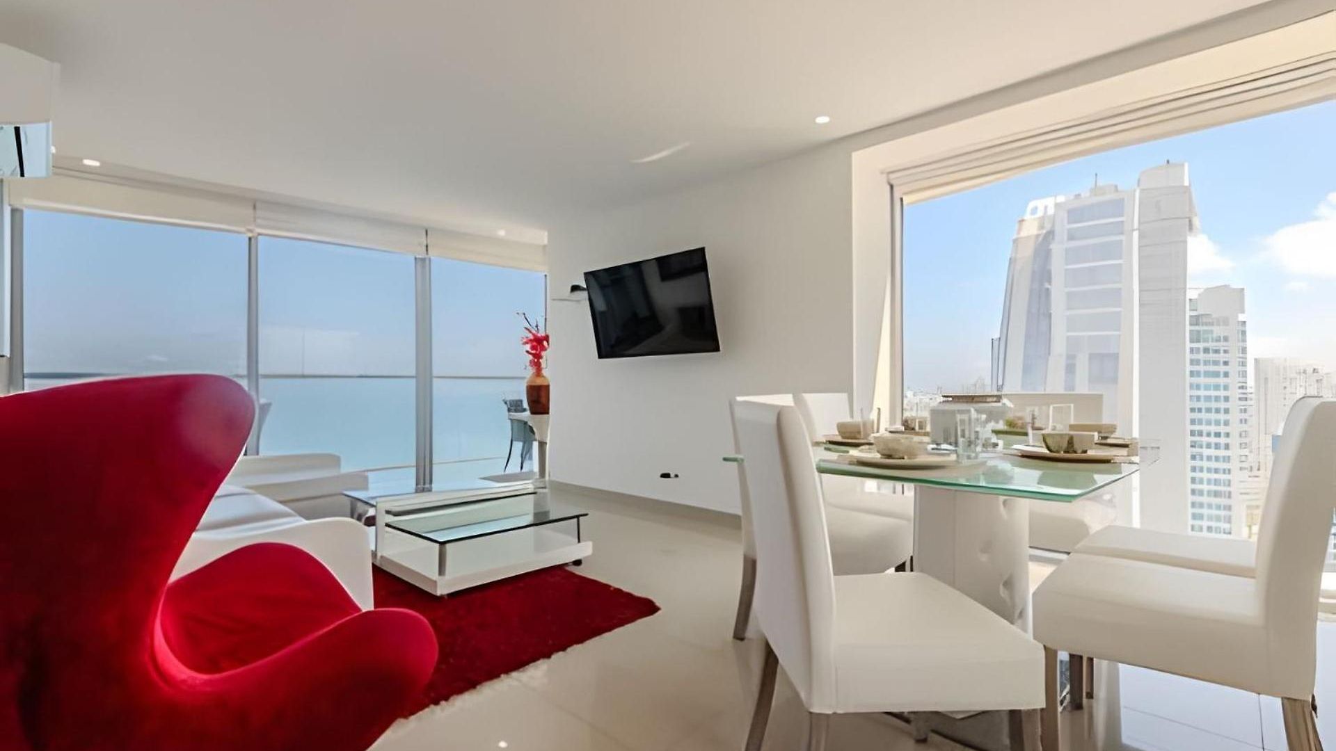 Panoramic Sea View&historic Center “morros City” Apartamento Cartagena
